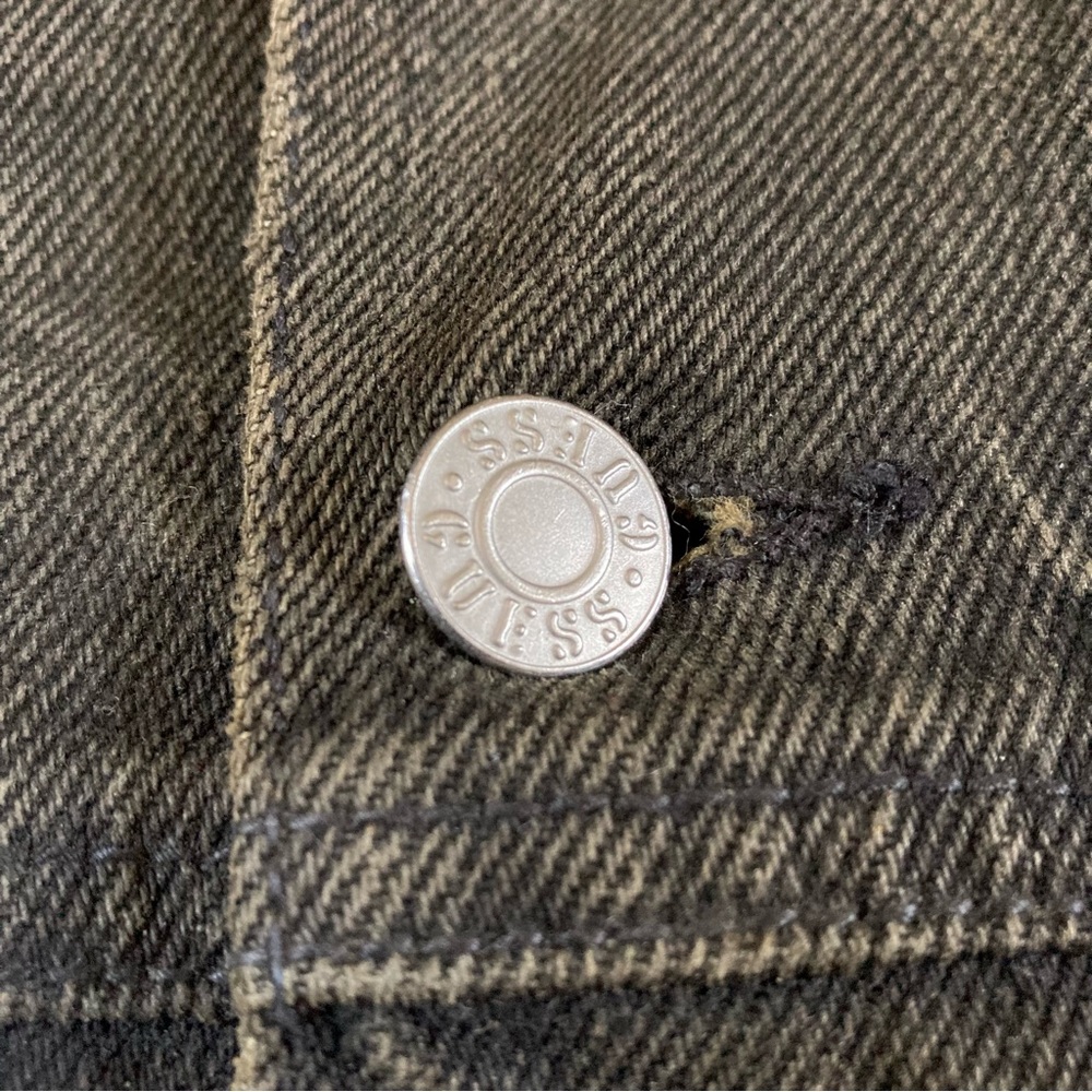 Vintage Georges Marciano Guess Jean Jacket Classic Cut G.M. American Cut - Picture 5 of 12